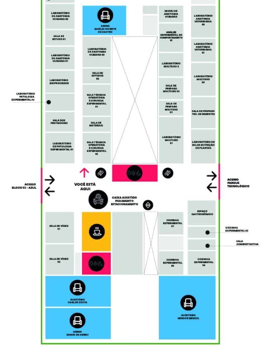 Planta do Bloco Verde — térreo